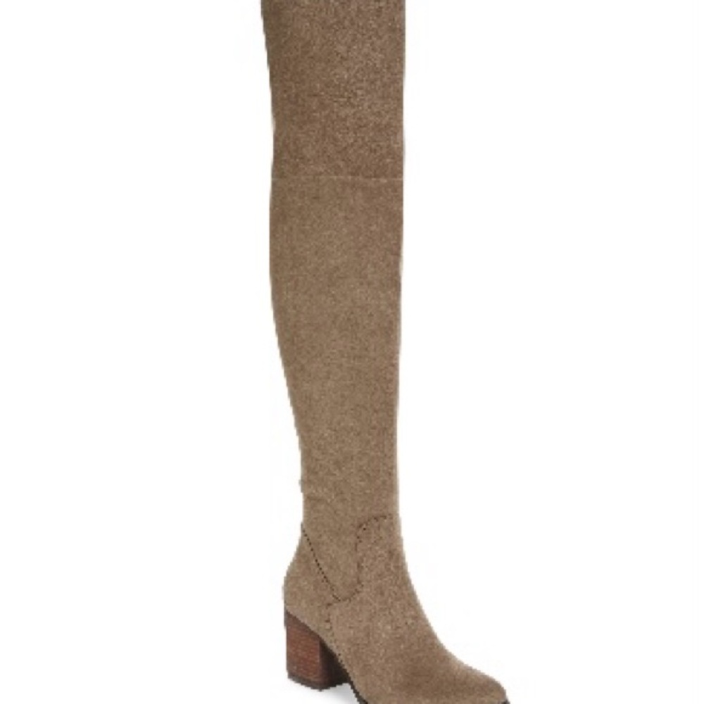 BP Tan Over the Knee Boots